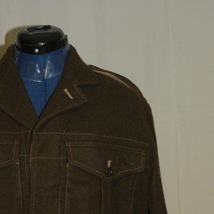 Ralph Lauren Purple Label 50th Anniversary Cropped Belted Field Jacket 8 NWT